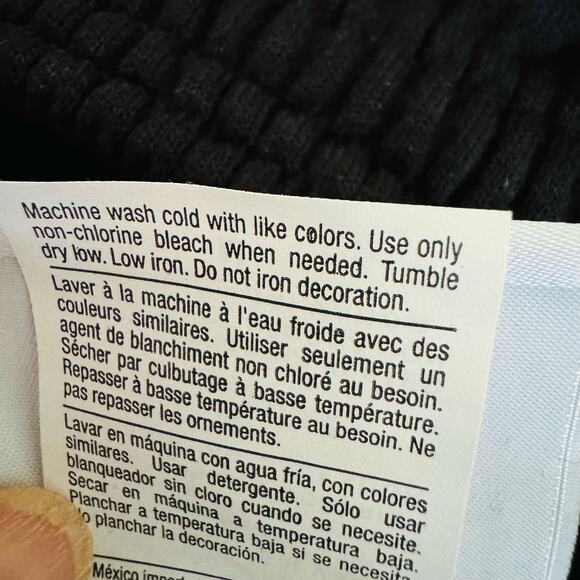 Champion Oneonta Red Dragons Mens Black Open Bottom Cotton Sweatpants Sz Medium - Picture 9 of 9